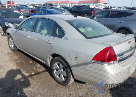 2008 Chevrolet Impala Lt from USA, damaged, VIN 2G1WT58K689281817